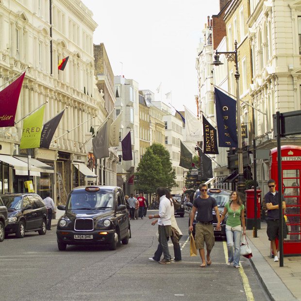 Shop straat Londen